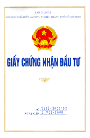 Thủ tục bổ sung ngành nghề trong giấy chứng nhận đầu tư