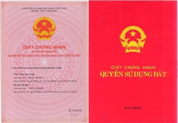 Sang tên sổ đỏ quận Hai Bà Trưng