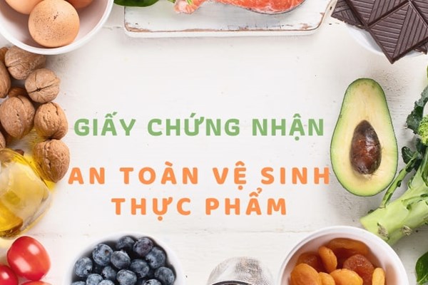 Thủ tục xin giấy vệ sinh an toàn thực phẩm